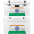 India Flag Distressed YETI Tundra 45 Hard Cooler Skin