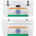 India Flag Distressed YETI Tundra 65 Hard Cooler Skin