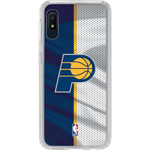 NBA Indiana Pacers Away Jersey Galaxy A10e Clear Case