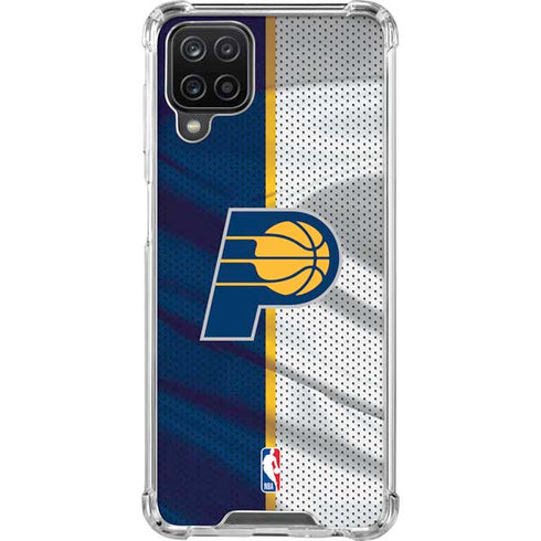 NBA Indiana Pacers Away Jersey Galaxy A12 Clear Case