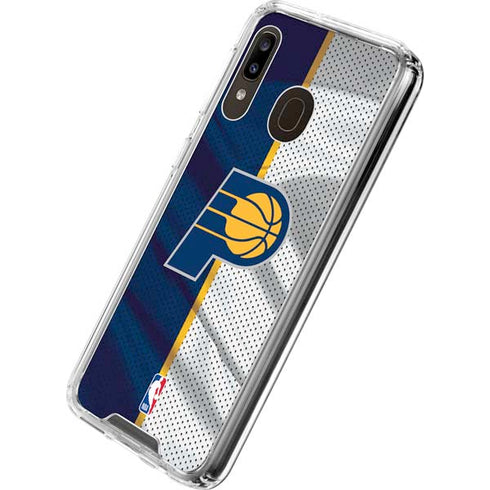 NBA Indiana Pacers Away Jersey Galaxy A30 Clear Case