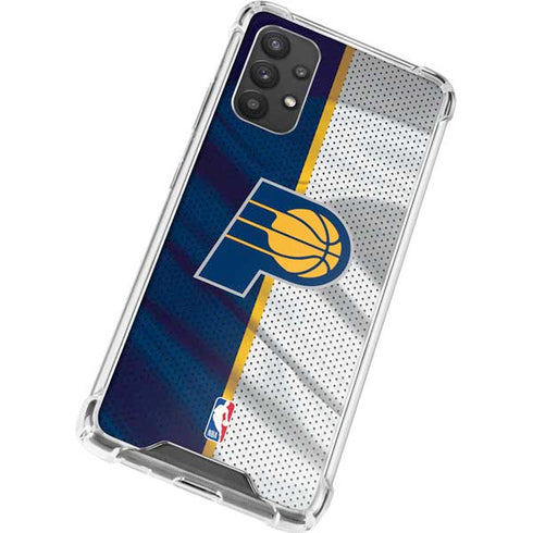 NBA Indiana Pacers Away Jersey Galaxy A32 5G Clear Case