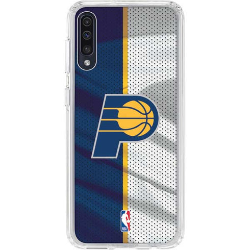 NBA Indiana Pacers Away Jersey Galaxy A50 Clear Case