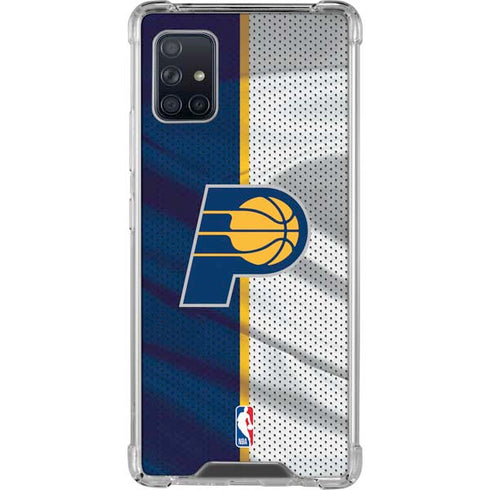 NBA Indiana Pacers Away Jersey Galaxy A51 5G Clear Case