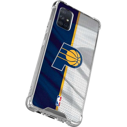 NBA Indiana Pacers Away Jersey Galaxy A51 5G Clear Case