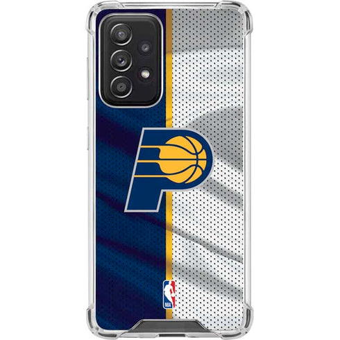 NBA Indiana Pacers Away Jersey Galaxy A52 5G Clear Case