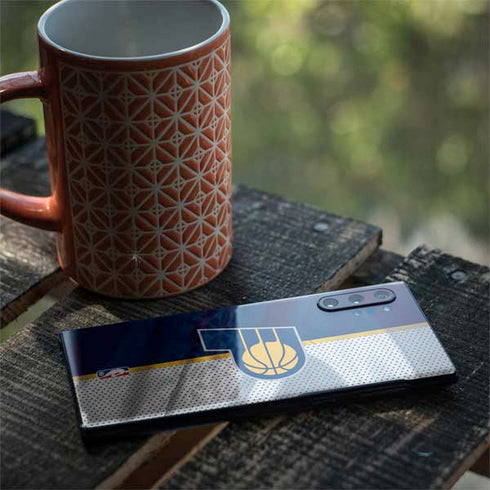 NBA Indiana Pacers Away Jersey Galaxy Note 10 Plus Skin