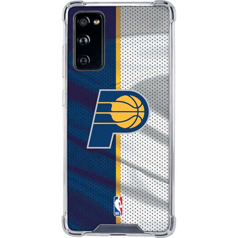 NBA Indiana Pacers Away Jersey Galaxy S20 FE Clear Case