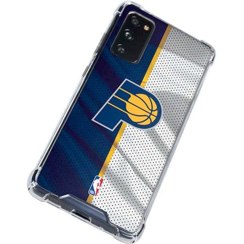 NBA Indiana Pacers Away Jersey Galaxy S20 FE Clear Case
