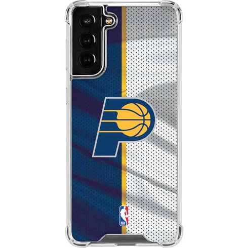 NBA Indiana Pacers Away Jersey Galaxy S21 FE Clear Case