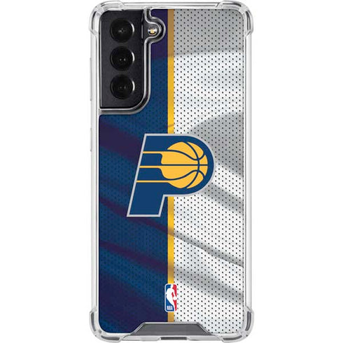 NBA Indiana Pacers Away Jersey Galaxy S22 Clear Case