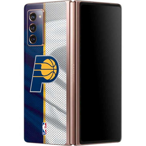 NBA Indiana Pacers Away Jersey Galaxy Z Fold2 5G Skin