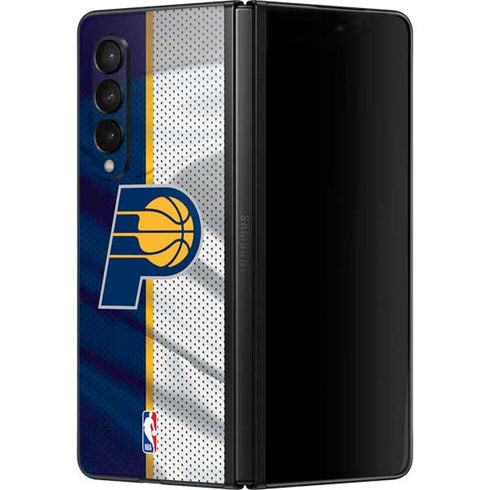 NBA Indiana Pacers Away Jersey Galaxy Z Fold3 5G Skin