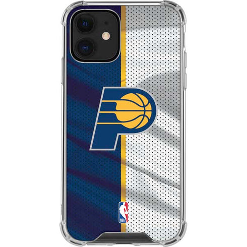 NBA Indiana Pacers Away Jersey iPhone 12 Mini Clear Case