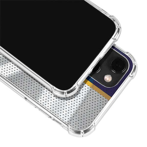 NBA Indiana Pacers Away Jersey iPhone 14 Plus Clear Case