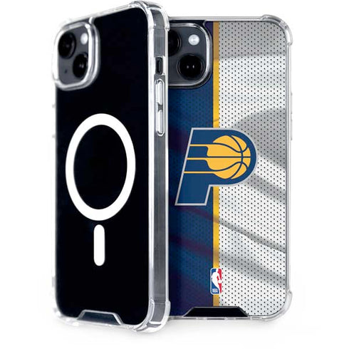 NBA Indiana Pacers Away Jersey iPhone 15 Plus MagSafe Case