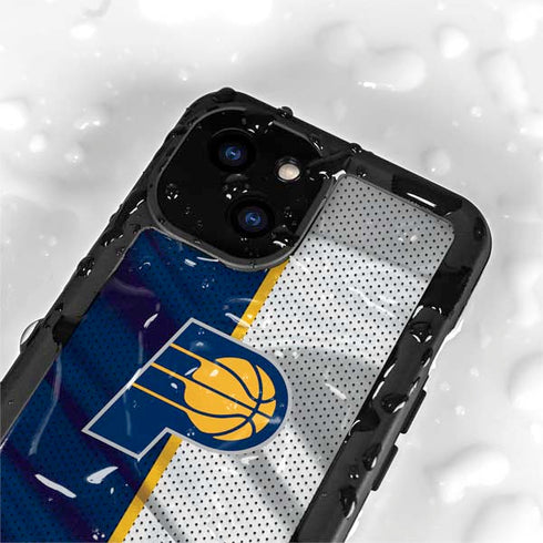 NBA Indiana Pacers Away Jersey iPhone 15 Plus Waterproof Case