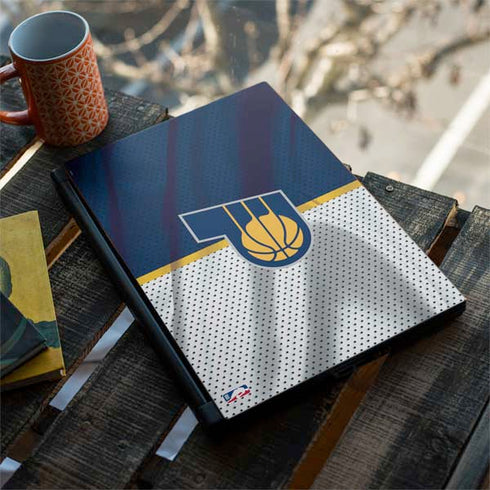 NBA Indiana Pacers Away Jersey MSI GS65 Stealth Laptop Skin