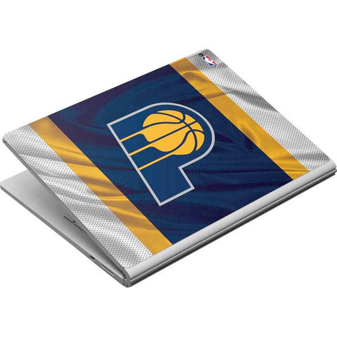 NBA Indiana Pacers Away Jersey Surface Book Skin