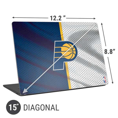 NBA Indiana Pacers Away Jersey Universal Laptop 15in (12.2 x 8.8in) Skin