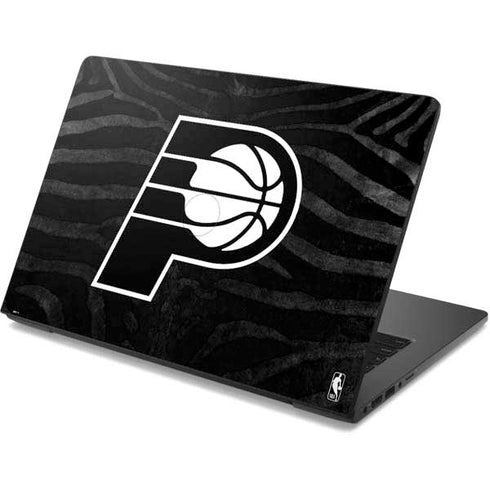 NBA Indiana Pacers Black Animal Print Dell Chromebook Skin