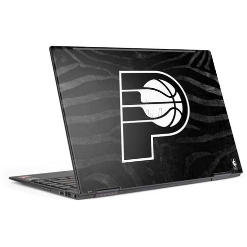NBA Indiana Pacers Black Animal Print HP Envy Skin