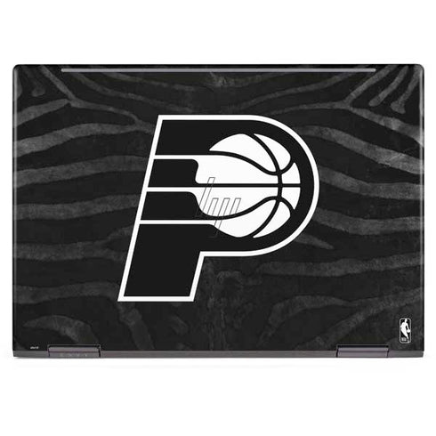 NBA Indiana Pacers Black Animal Print HP Envy Skin