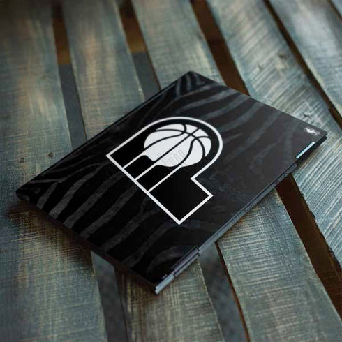 NBA Indiana Pacers Black Animal Print HP Envy Skin
