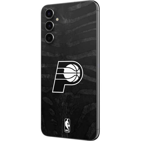 NBA Indiana Pacers Black Animal Print Galaxy A14 5G Skin