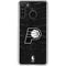 NBA Indiana Pacers Black Animal Print Galaxy A21 Clear Case