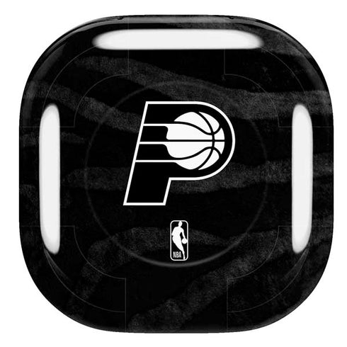 NBA Indiana Pacers Black Animal Print Galaxy Buds Pro Skin