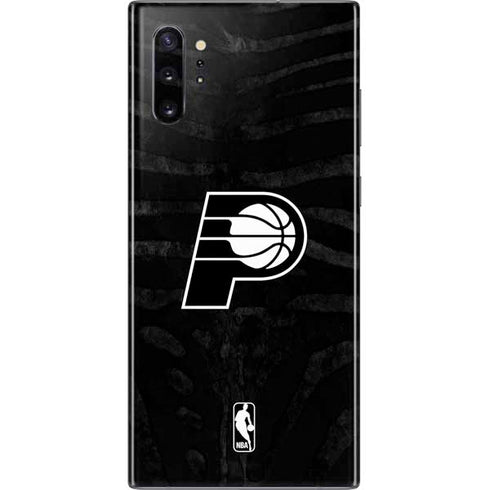 NBA Indiana Pacers Black Animal Print Galaxy Note 10 Plus Skin