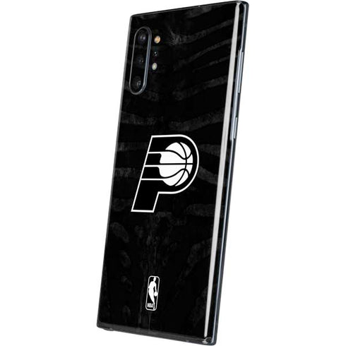 NBA Indiana Pacers Black Animal Print Galaxy Note 10 Plus Skin