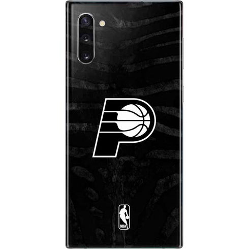 NBA Indiana Pacers Black Animal Print Galaxy Note 10 Skin