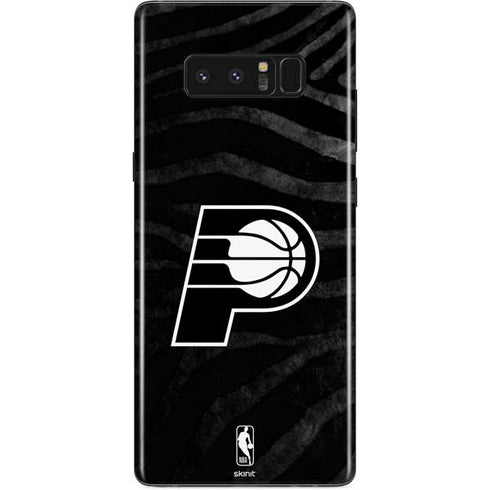 NBA Indiana Pacers Black Animal Print Galaxy Note 8 Skin