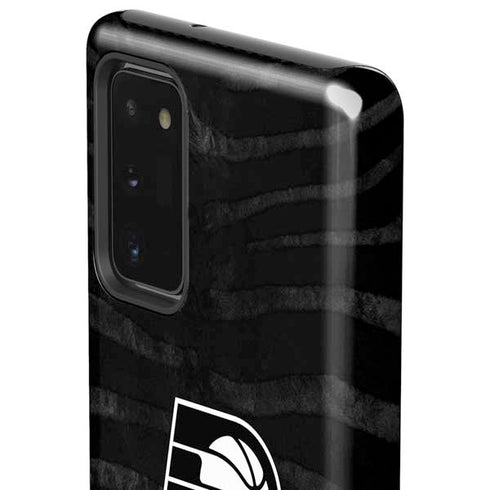 NBA Indiana Pacers Black Animal Print Galaxy Note20 5G Pro Case