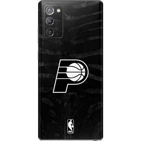 NBA Indiana Pacers Black Animal Print Galaxy Note20 5G Skin