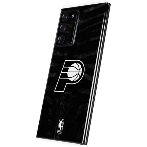 NBA Indiana Pacers Black Animal Print Galaxy Note20 Ultra 5G Skin