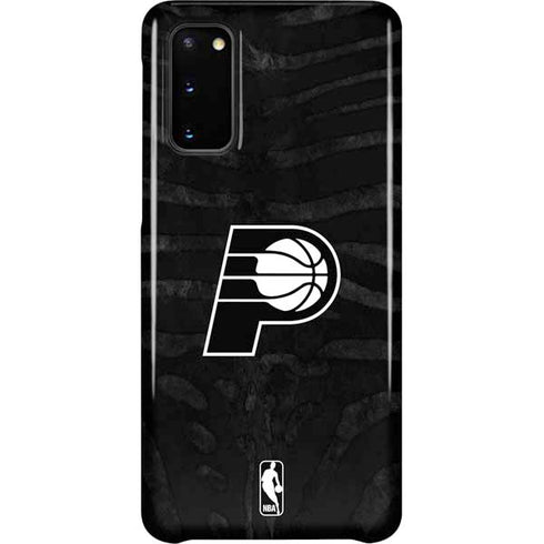 NBA Indiana Pacers Black Animal Print Galaxy S20 Lite Case