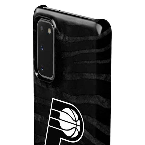 NBA Indiana Pacers Black Animal Print Galaxy S20 Lite Case