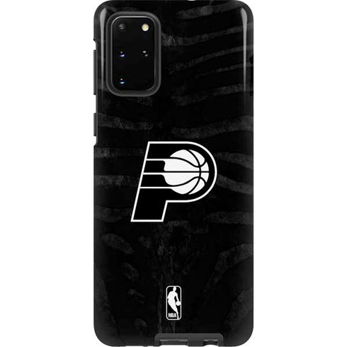 NBA Indiana Pacers Black Animal Print Galaxy S20 Plus Pro Case