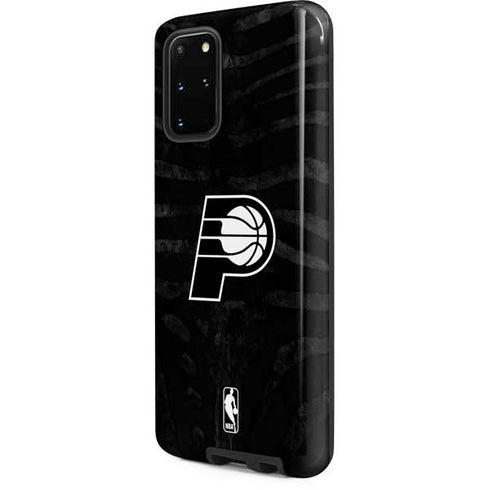 NBA Indiana Pacers Black Animal Print Galaxy S20 Plus Pro Case