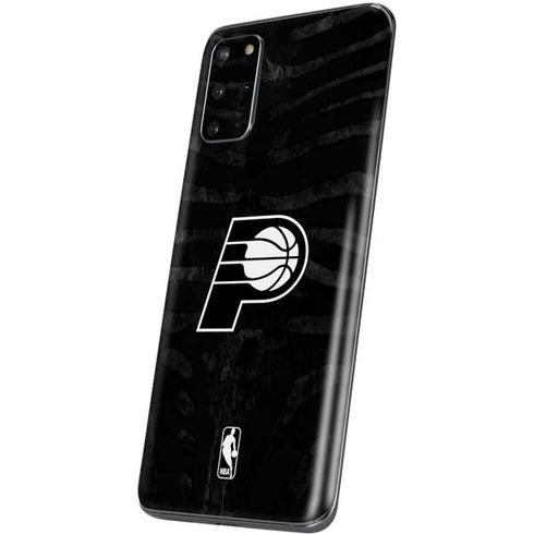 NBA Indiana Pacers Black Animal Print Galaxy S20 Plus Skin