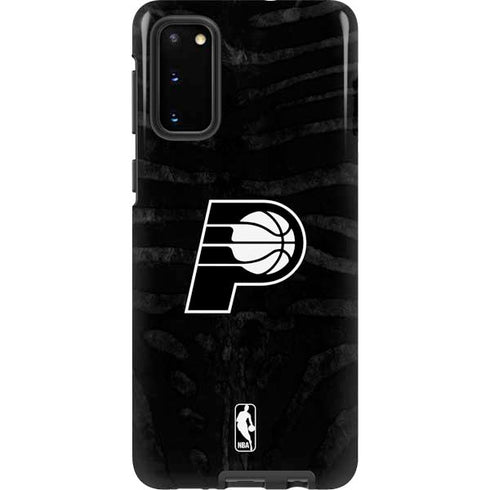 NBA Indiana Pacers Black Animal Print Galaxy S20 Pro Case