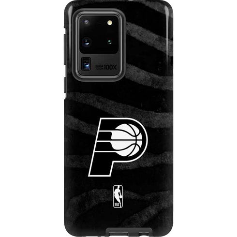 NBA Indiana Pacers Black Animal Print Galaxy S20 Ultra 5G Pro Case