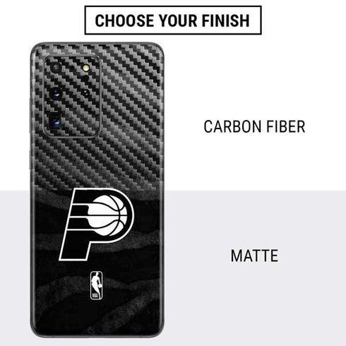 NBA Indiana Pacers Black Animal Print Galaxy S20 Ultra 5G Skin