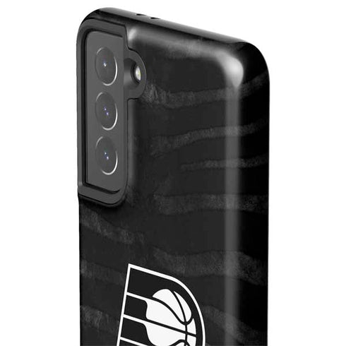 NBA Indiana Pacers Black Animal Print Galaxy S21 5G Pro Case