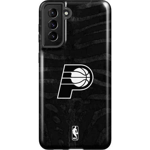 NBA Indiana Pacers Black Animal Print Galaxy S21 Plus 5G Pro Case