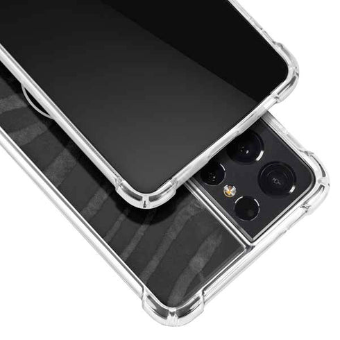 NBA Indiana Pacers Black Animal Print Galaxy S21 Ultra 5G Clear Case
