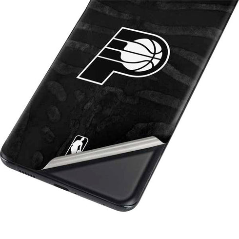 NBA Indiana Pacers Black Animal Print Galaxy S21 Ultra 5G Skin